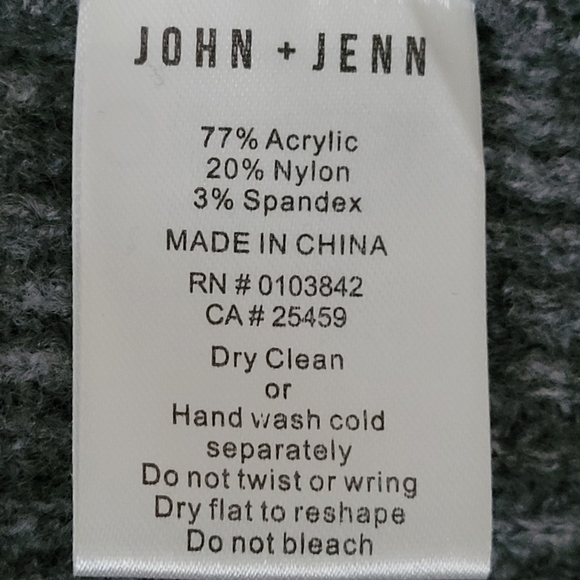 John & Jenn Varsity Stripe Mock Neck Sweater - Picture 5 of 6